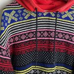 MSGM Sweater Hoodie In Multi Red Size XS Photo 8