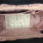 Brighton Raffia Tote Woven Straw Leather Trim Purse Shoulder Bag Tote Bow Heart Photo 5