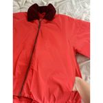 Free People Movement Outpost BomberJacket Size Small Cherry‎ Tomato Red Photo 11