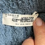 4th & Reckless LIRIA KNIT TROUSER, split hem, slate blue Pants, size XS Photo 12