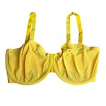 CUUP The Balconette Mesh Bra Size 34H Marigold Underwire Light Breathable NEW Yellow Size undefined Photo 1