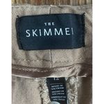 White House | Black Market Designer WHBM Skimmer Stretch Ankle Straight Legged Brown Casual Denim Jeans 12 Photo 6