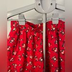 American Eagle NWT‎  outfitters red floral shorts size small Photo 7