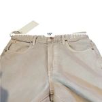 SLVRLAKE NWT Grace Jeans Pale Khaki Women’s Size 29 High Rise Wide Leg‎ Tan Photo 9