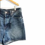 EXPRESS  Women’s Super High Rise RiGID Shorts Jeans NWT Photo 2