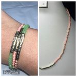 Beaded Inspirational Quote Necklace/bracelet Photo 1