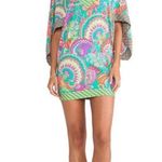 Trina Turk  Festival Folkloric Tunic in Multi swim cover up Sz S Photo 1