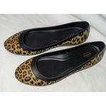 Crocs  Lina Graphic Ballet Flats Womens Size 9 Black Brown Leopard Print Shoes Photo 0