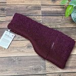 Lululemon Ombre Knit Textured Ear Warmer NWT ONE SIZE (Red Merlot) Photo 0