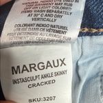 DL1961  Women's Margaux Instasculp Ankle Skinny Blue Jeans in Cracked. Size 26 Photo 5