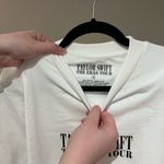 Taylor Swift The Eras Tour TTPD White Crewneck NWT Photo 4