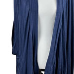 Anthropologie  Akemi + Kin Draped Navy Open-Front Cardigan | One Size‎ Photo 0