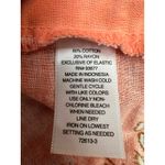 a.n.a  Orange Floral Square Neck Puff‎ Sleeve Top - Size S Photo 5