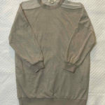 Listicle Listicale open shoulder tan oversized sweatshirt SS6 Photo 0