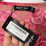 Nasty Gal Cause a Stir Floral Ruffle Blouse NWT Photo 2