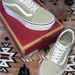 Vans Women's Beige Suede Sneakers Photo 1