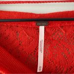 Free People Not Cold in This Top Orange Lace Women's long sleeve soft stretch XS Photo 5