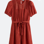 Daniel Rainn  Olivia short tier hem dress- Burnt Orange Photo 0