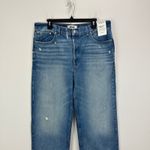 Madewell  The Tall Low Slung Baggy Jean Robertson Wash Rigid Blue US 31T NWT Photo 7