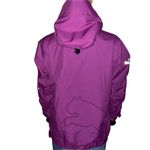 Puma  unisex purple hooded athletic jacket Photo 4