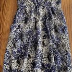 Shoshanna  Blue Strapless Short Casual Dress Size 4 Photo 4