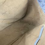 Brahmin Marianna Melbourne Leather Tote Bag Periwinkle Blue Croc Embossed Photo 9