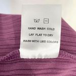 NSR New  Cut Out Ribbed Knit Bodycon Dress Long Sleeve Midi Purple Photo 15