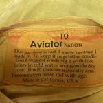 Aviator Nation Yellow Austin TX Crewneck Short Sleeve Graohic T-Shirt Top Sz XS Photo 2