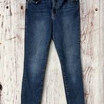 Good American Good Waist Deep V High Rise Skinny Jeans - Blue / Size 8 Photo 0