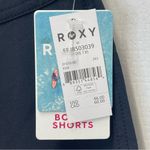 Roxy  Size Medium Classic Black Board Shorts Sport Athletic Active Photo 6