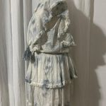 Surf Gypsy Ruffle Mini Eyelet Tie Dye Dress Photo 5