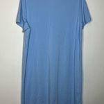 Bamboo  Cool basic dress nightgown light blue size small soft basic casual Photo 3
