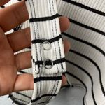 Popular 21 White and black off the shoulder bodysuit Photo 4