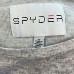 Spyder  heathered gray crewneck long sleep relaxed style shirt Photo 6