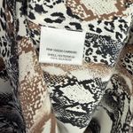 Equipment  Long Sleeve Silk Mixed Animal Print Buttondown Shirt Size Small S EUC Photo 5