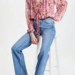 MISA Los Angeles 💕💕  Ceyla Top ~ Cristobal Mirror Floral Print Small Photo 2