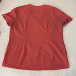 FIGS  V-Neck light coral Scrub Top Photo 3