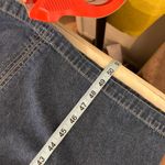 TY Vintage 90s Blue Cotton Denim Short Sleeve Chore Pocket Dress Size XL Photo 8