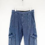 Halara  Magic Relaxed Fit Pull On CargoPants XLP Blue Photo 3