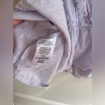 Loft  Cotton Wrap Top size S Light Purple Photo 4