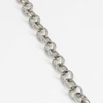 Shortened Silver Chain Necklace Photo 4