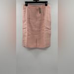 J.Crew  Knee-length sheath skirt Peach Petal Photo 4