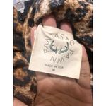 Fantastic Fawn Leopard Print Sleeveless Mock Neck Top Animal Print Tank Blouse Size Medium Photo 2