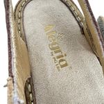 Alegria Kendra Gold Leather Luminescent Accent Sandals Size 38 8 Photo 5