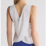 Madewell NWOT Irene Linen Blend Top Photo 1