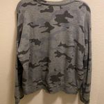 Sundry Heather Grey Camo Print Sweatshirt Size 3(L) Photo 9