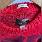 Mother baby alpaca & wool blend sweater XS Red Photo 6