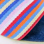 No Boundaries Rainbow Striped Platform Sandals Photo 3