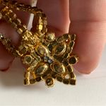 AUTHENTIC LELET NY RHINESTONE GOLD TONE HEAD PIECE Photo 8