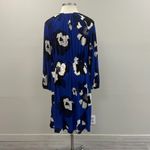 Lane Bryant Blue Floral Faux-Wrap Jersey Midi Dress - New - Size 18/20 Photo 4